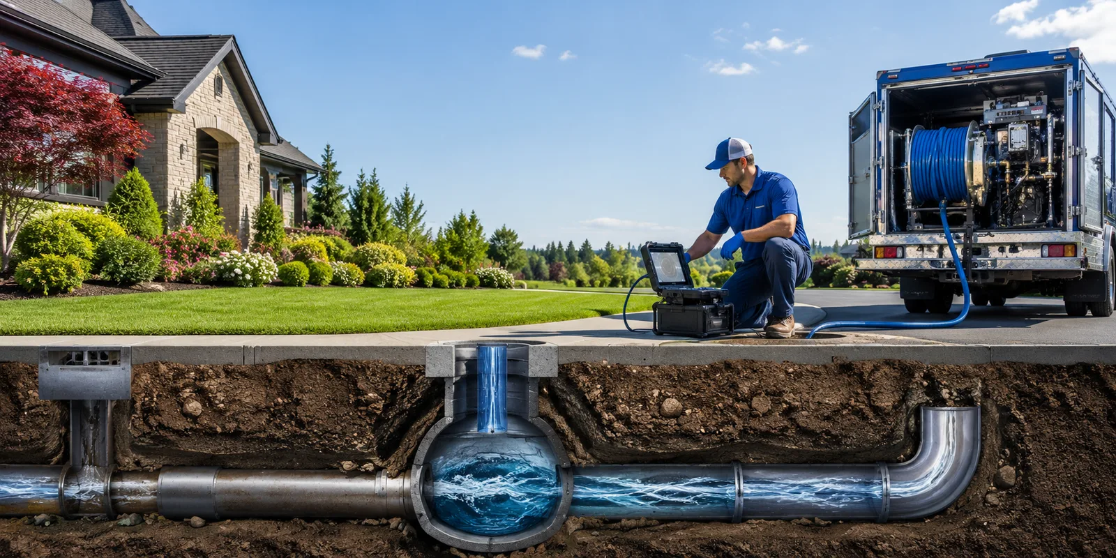 Drainage restoration information for Rush Center, KS